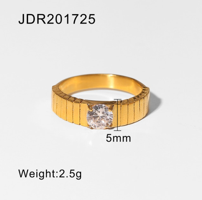Joanna Stacking 18k Gold Rings