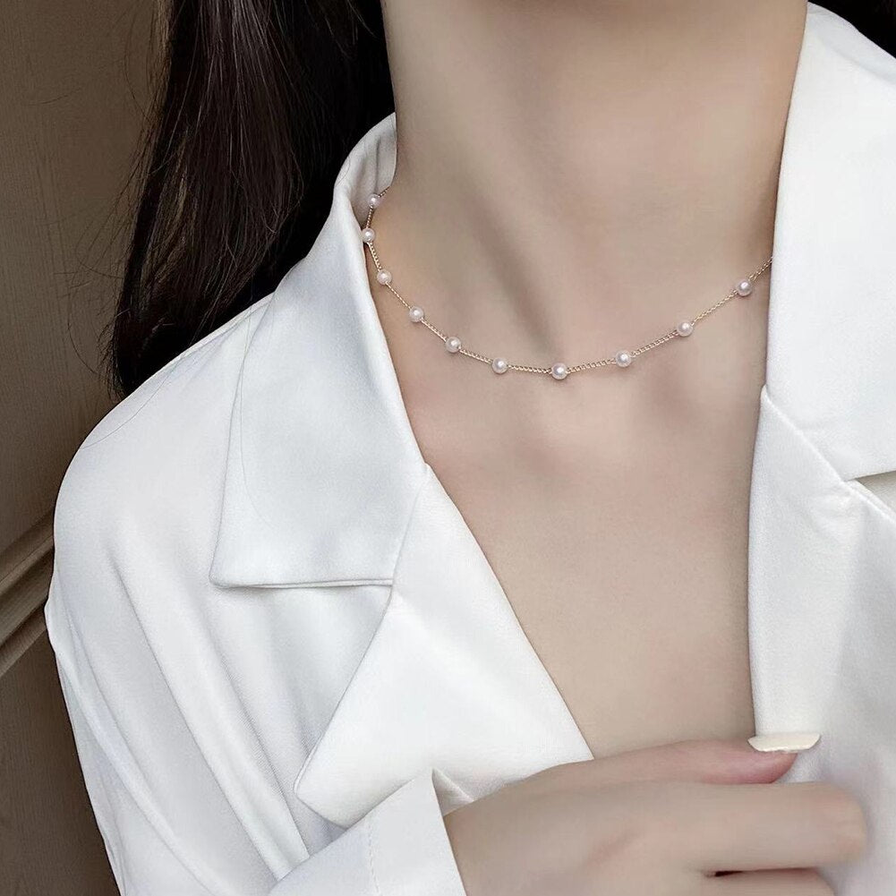 Hannah Pearl Necklace