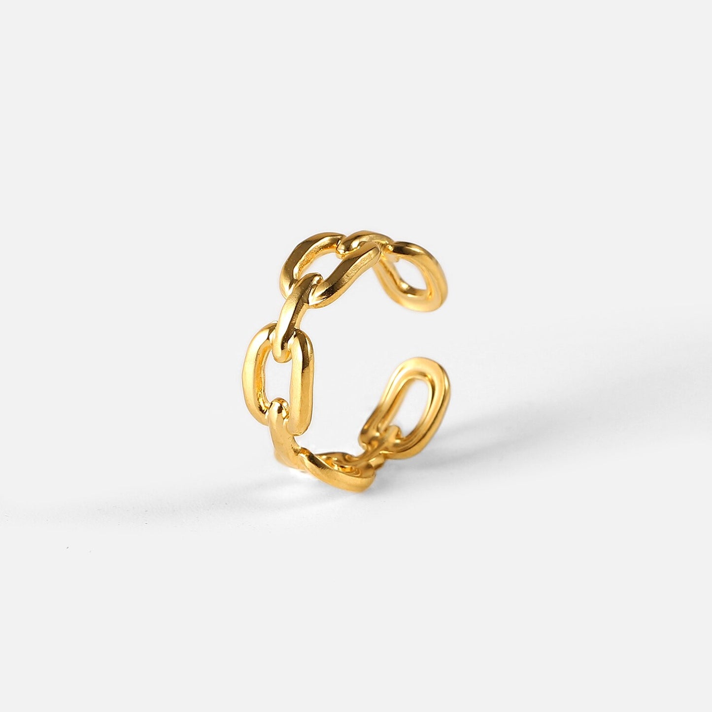 Gabriela Link Chain Open Ring